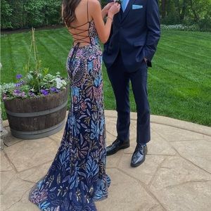 Rachel Allen Beaded Special Occasion Dress